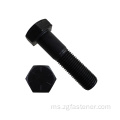 DIN931 10.9 Gred Hex Bolts Black Oxide